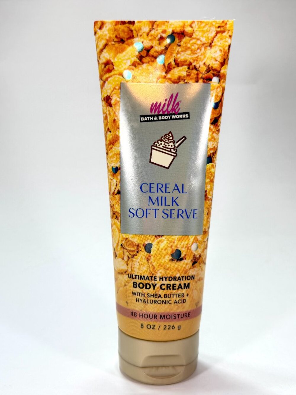 Bath & Body Works CEREAL MILK SOFT SERVE Ultimate Hydration Body Cream 8 oz